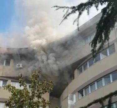 Incendio ospedale ortona