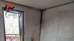 Incendio casa schiavi