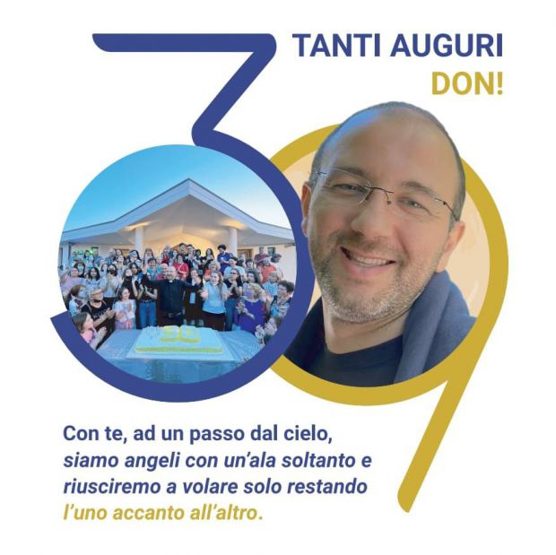 Auguri don Beniamino