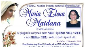 Maria Elena Maidana 27/11/2019