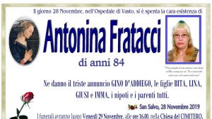 Antonina Fratacci 28/11/2019