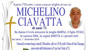 Michelino Ciavatta 1/12/2019
