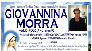 Giovannina Morra 5/02/2020