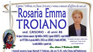 Rosaria Emma Troiano 7/02/2020
