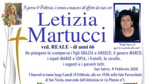 Letizia Martucci 9/02/2020