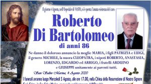 Roberto Di Bartolomeo 4/08/2020