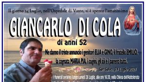 Giancarlo Di Cola 24/07/2021