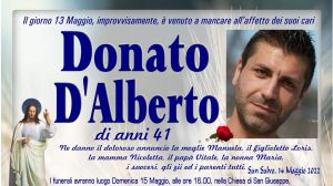 Donato D’Alberto 13/05/2022