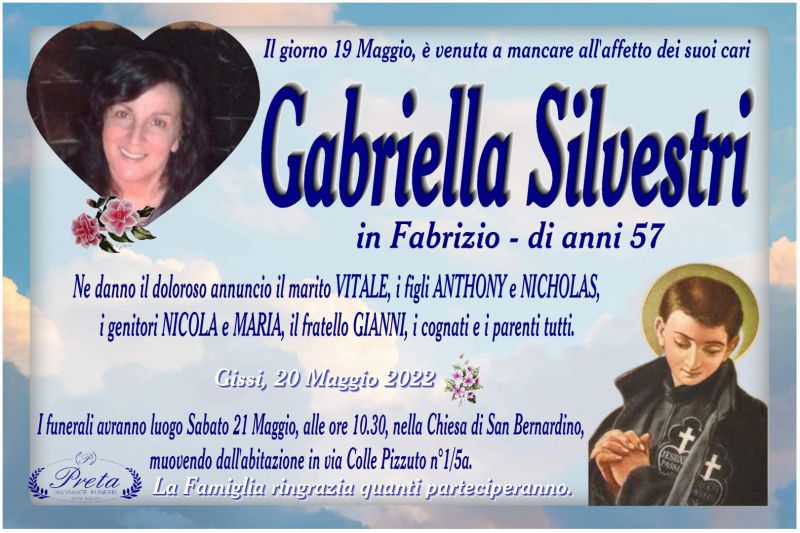 Gabriella Silvestri 20/05/2022