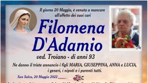 Filomena D’Adamio 20/05/2022