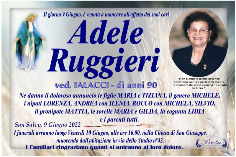 Adele Ruggieri 9/06/2022