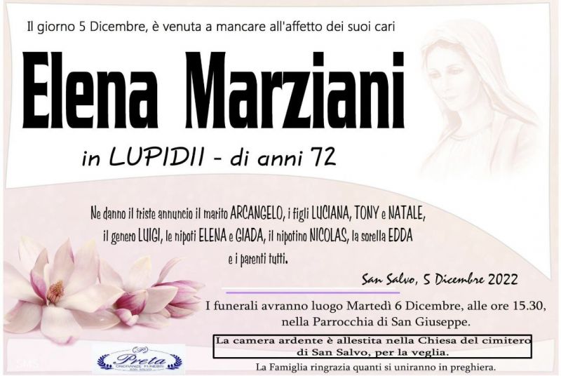 Elena Marziani 5/12/2022