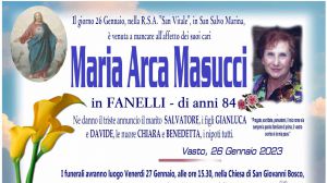 Maria Arca Masucci 26/01/2023