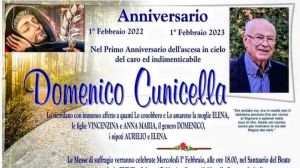 Domenico Cunicella Anniversario