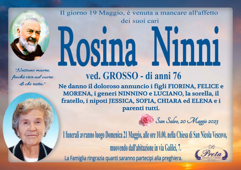 Rosina Ninni 20/05/2023