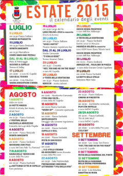 Programma estivo cupello