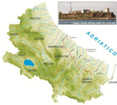 Cartina abruzzo e molise