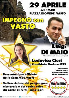 Di Maio a Vasto