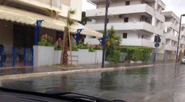 Vasto Marina allagamenti