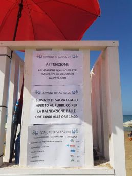 Torretta bagnino san salvo marina