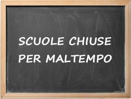 Scuole chiuse