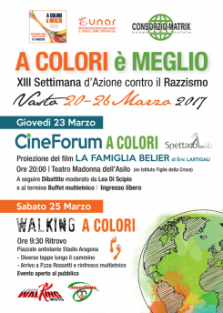 Volantino settimana contro razzismo