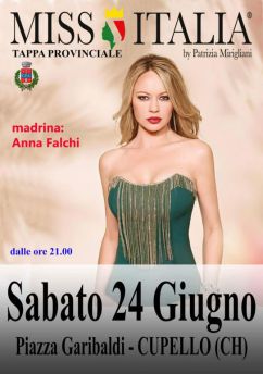 Anna Falchi selezione provinciale Miss Italia