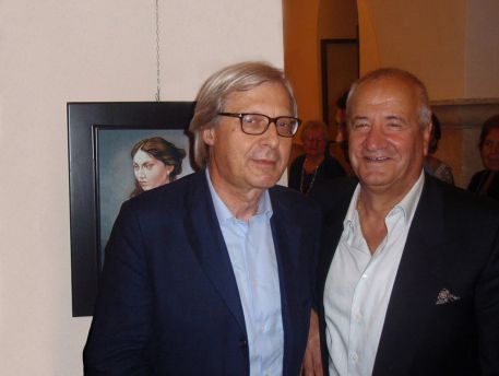 Vittorio Sgarbi e Cesare Giuliani