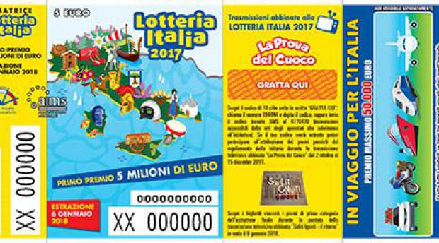 Biglietto lotteria italia