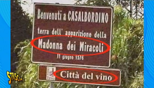 Cartellone striscia