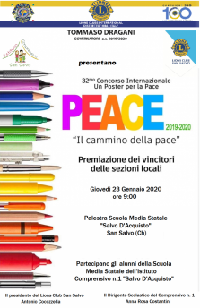 Un poster per la pace