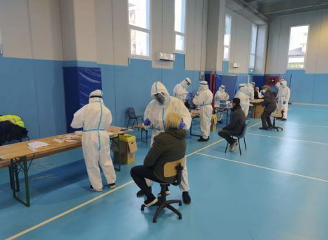 Tamponi effettuati a San Salvo