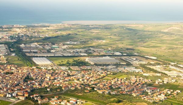 San Salvo Zona Industriale vista aerea