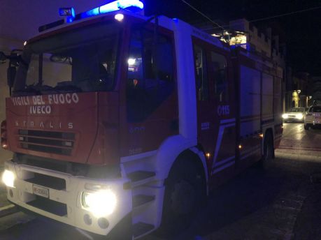 Vigili del fuoco notte