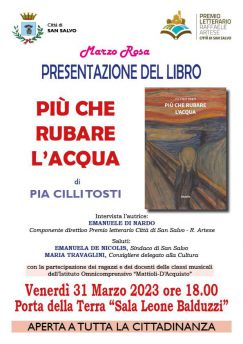 Locandina presentazione libro