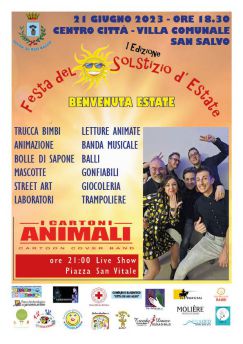 Locandina solstizio d’estate San salvo