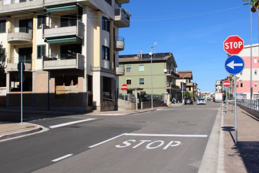 Senso unico via ripalta