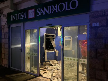 Bancomat esploso
