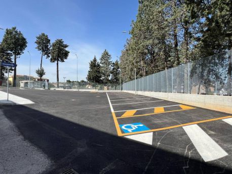 Parcheggio campo sportivo