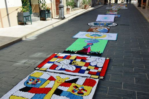 Infiorata uncinetto