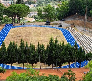 Parco muro delle lame pista di atletica