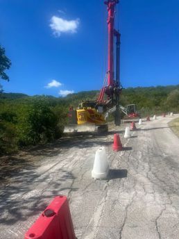 Lavori strada di collegamento torrebruna fondovalle 650