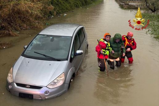 Salvataggio alluvione