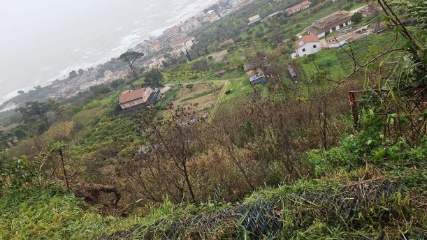 Frana via san michele