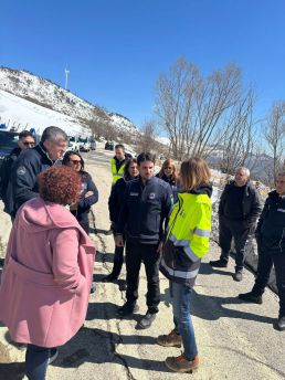 Sopralluogo frana Castiglione