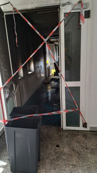 Incendio ospedale chieti