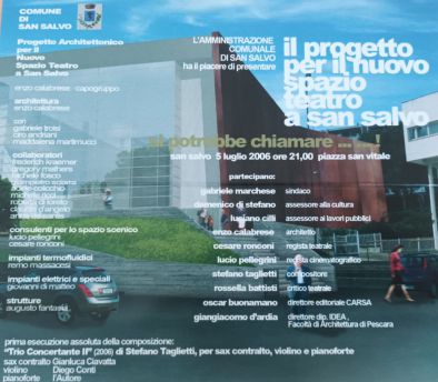 Locandina teatro 2006
