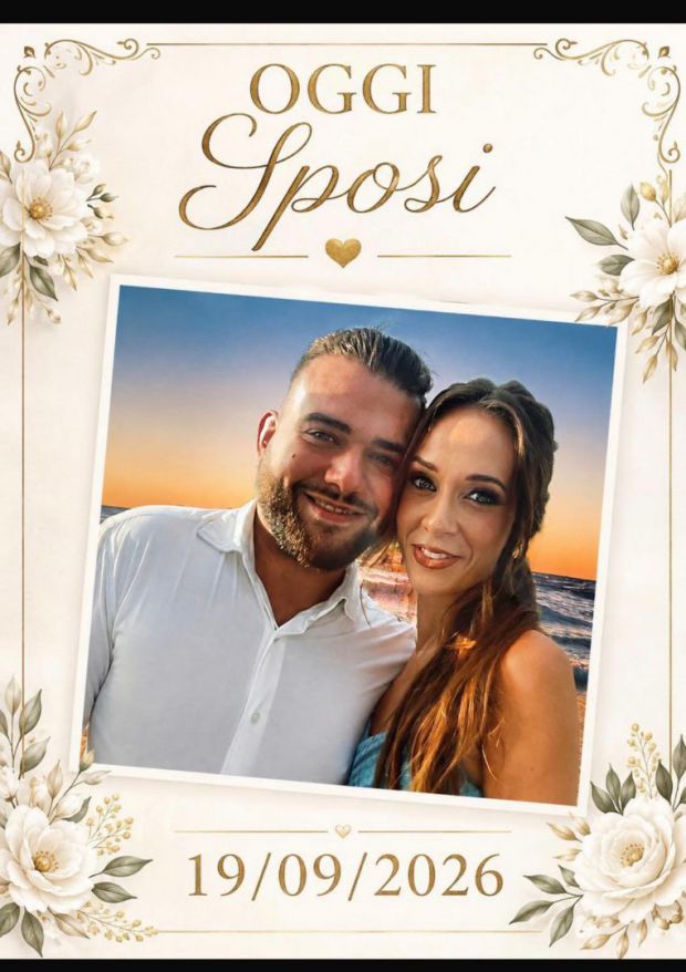 Sposi Marika e giuseppe