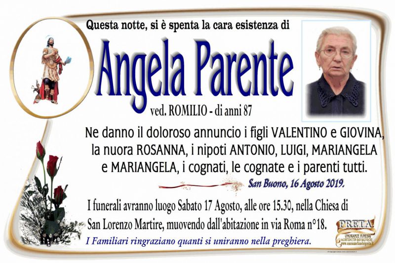Angela Parente 16/08/2019