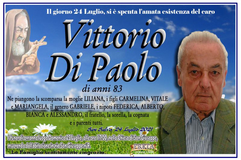 Vittorio Di Paolo 24/07/2021